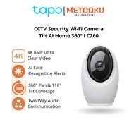 TP link Tapo CCTV Tapo C260 Pan/Tilt AI Home 360 Security Wi-Fi Camera 4K 8MP
