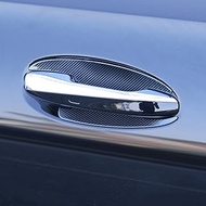 Car Door Handle Sticker Carbon Fiber Anti-Scratches Door Bowl Handle Protective Cover Trim for Merce