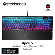 SteelSeries Apex 5 RGB Hybrid Mechanical Gaming Keyboard (64532)