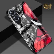 Softcase Glass Glitter For OPPO A60 - Casing Hp OPPO A60 - Protective Case Hp OPPO A60 -K153