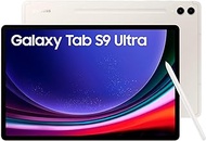SAMSUNG Galaxy Tab S9 Ultra 5G (2023) 14.6'' inch Android Tablet, S Pen Included, Unlocked (Beige, 256GB ROM + 12GB RAM)