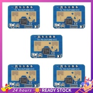 5 Pcs 24G MmWave HLK-LD2410C Contactless Sensor Intelligent Sensor Motion Detection Module