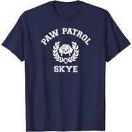 Large cotton T-shirt Essentials Paw Patrol Skye Collegiate Crest T-Shirt 4XL , 5XL , 6XL
