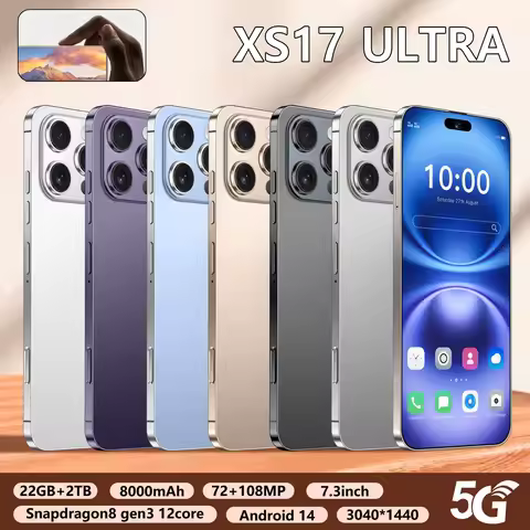 7.3" Display Phone Case Designed for Snapdragon 8 Gen 3 Performance 8000mAh Battery Life