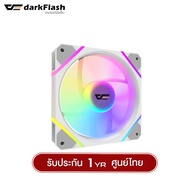 พัดลมระบายความร้อน DarkFlash DM12 Pro 12CM ARGB Cooling Fan รับประกัน 1 ปี
