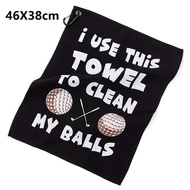 Khăn Golf Swing Perfect Ultra-fine Fiber Sweat Absorption Golf Club Cleaning Towel Lock Buckle Hangi