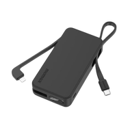 Momax 1-พลังสำคัญ + Power Bank 10000มิลลิแอมป์/20000แอมป์พร้อมสาย USB-C ในตัว2ตัว