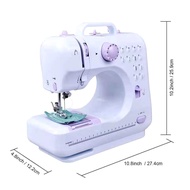 PHILIPS Portable Sewing Machine FHSM 505A Pro Upgraded 12 Sewing Portable Mini Sewing Machine Mesin Jahit