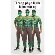 (Adult) Hulk Costume, Adult Avengers Superhero Halloween Costume