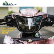 【MJMOTO】ZHIPAT Yamaha Exciter 150 2015~2019 EXCITER 150 2019 Y15ZR Y15 V1 V2 LED HEAD LAMP LC150 Y15