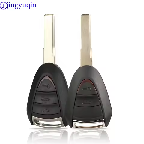 jingyuqin Car Remote Key For Porsche Cayman Boxster Turbo 911 987 996 997 Carrera Targa 2005 - 2010 