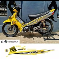 Yamaha F1zr variation stripping, F1zr sticker, ZR variation/