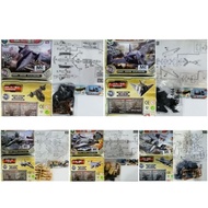 READY STOCK MODEL 5D DIY JET SR-71, MIG-29, F117 A AND F-4E (1:125)  FOR COLLECTION