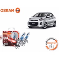 OSRAM Night Breaker Laser H4 Headlight Bulb for Kia Picanto (TA) 2nd Gen