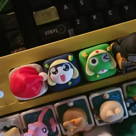 Lobo Keycap Keroro Private Series Keycap Replace Esc Cute Quirky Resin Decorative Mechanical Keyboar