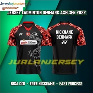 Axelsen Denmark 2026 Badminton Jersey Tshirt Peilua