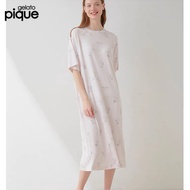 Gelato Pique Long Dress for Women Snoopy Gelato Pique – Thin, Cool & Super Comfortable Material