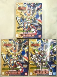 <全套3盒> BB戰士 No.158 天零頑駄無 (電鍍輝羅鋼) 武神輝羅鋼 LBB Legend BB SD gundam 高達模型