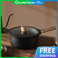 Carote Hokkaido Ti Titanium Induction Saucepan Single-Handle Pot 18cm