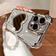 Fine hole Anti-drop Gradient Glitter Paper Casing For Huawei Honor 200 Lite X9C Smart 70 90 X8C X7A 