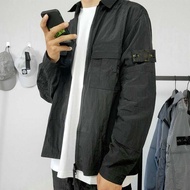 Stone Island Tide Brand Stone Waterproof Reflective Metal Nylon Jacket Spring And Summer Mens And Wo