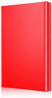 Metal External Hard Drive Hdd 320g/500g/1tb, Portable 2.5-inch Backup Storage, Suitable for Desktop Computers, Ps4, Xbox, Smart Phones, Laptops, Smart Tvs (320GB,Red)
