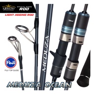Ajiking Meduza Ocean Spinning Fishing Rod Casting Butt Joint Jigging Rod FUJI Fishing Rod
