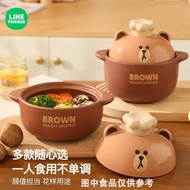 Ceramic crock pot Household gas high temperature gas stove pot stockpot Stone pot stockpot noodles p