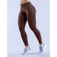 DFYNE 30 Colors DFYNE Three-Segment Waist Pleated Hip-Lifting Low-Waist Seamless Yoga Trousers-Jiang