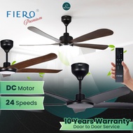 FIERO FREYA / ASTON / NICA / ALVIA LED Ceiling Fan DC Motor Remote Control  Speed Timer Off Memory S