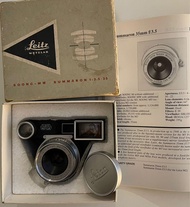 Leica Summaron 35mm goggle version with box