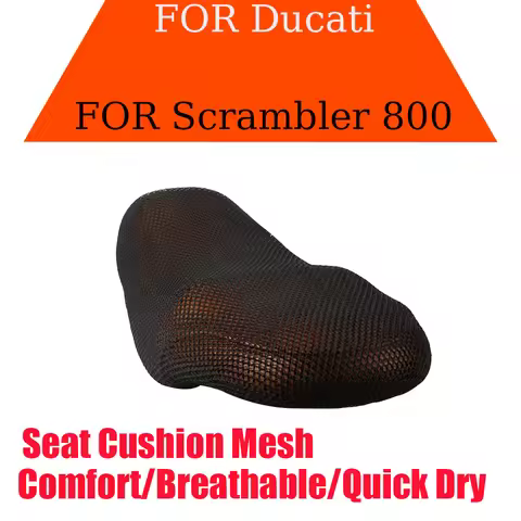 Motorcycle Sunscreen Protecting Cushion Seat Cover For Ducati Scrambler 800 Scrambler800 Fabric Sadd