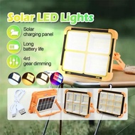 LED Portable Solar Flood Light 1000W/2000W LED Camping Tent Light Rechargeable Spotlight Solar Light