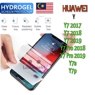 Hydrogel -Huawei {Y} Y7 2019/  Y7 2018/ Y7 2017/ Y7 Pro 2018/ Y7 Pro 2019/ Y7a/ Y7p Screen Protector