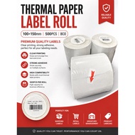 Waybill Sticker Roll 500pcs A6 100*150mm