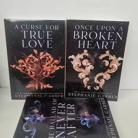 A Curse For True Love,Once Upon A Broken Heart,The Ballad Of Never After by Stephanie Garber Paperba