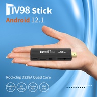 TV98 RK3228A Smart TV Stick 7.1 2.4G/5G Dual Band WIFI TV Stick 4K HD 8GB/16GB Media Player Smart TV Stick