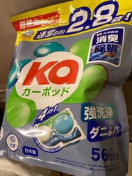 王子Ka4合1抗菌除蟎洗衣珠56粒裝
