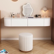Makeup Table Dressing Table Meja Solek Wall-Mounted Dresser Storage Cabinet Hanging Makeup Table Cre