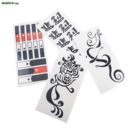 Tattoo accessory۞◘◇Waterproof Anime Tokyo Revengers Tattoos Draken Cosplay Sticker Ken Ryuguji Tempo