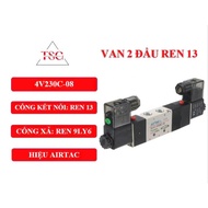 [Good Type] 2-Head Thread Valve 13 4V230C-08 Airtac 4V230C 4V330C