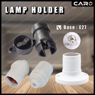 <LAMP HOLDER > E27 LAMP HOLDER SURFACE MOUNT BATTEN/WEDGE/HANGING E27 BASE HOLDER