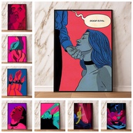 Abstract Nude sexy Woman Men Wall Art Picture bar cafe Bedroom Home Decor posters quality Painting A