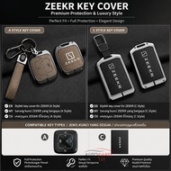 Extreme Krypton Premium Leather Key Cover Case Zinc Alloy Frame 3D Full Protection Anti Scratch Key 