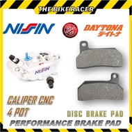 NISSIN CALIPER DISC BRAKE PADS CALIPER 4 POT BEST QUALITY