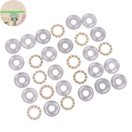 Strongaroetrtr 10Sets Thrust Ball Bearing F8-22M 7 F8 22m Inner Diameter 8mm Plane Planar Miniature 