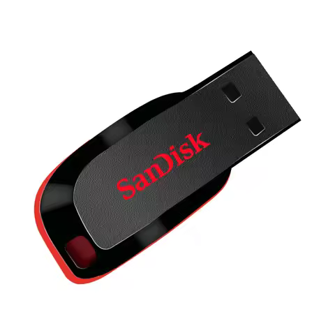 100% Original SanDisk 64GB USB Flash Drive 32GB USB Disk 16GB USB2.0 Mini Pen Drive Pendrive Memory 