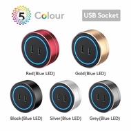 LEJIA Power Track Socket Wall Plug Socket Switch 600mm/1000mm Power Track 13A/USB/Universal Power Ad