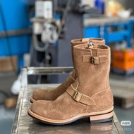 Yuan`s 『 品味生活』~SLOW WEAR LION 同款 ENGINEER 固特異靴 拉鏈工程師靴 42碼 車靴