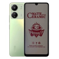 Redmi Matte PRIVACY Anti Spy Screen Protector For Redmi 14C / Redmi 13C / Redmi POCO C65 CERAMIC